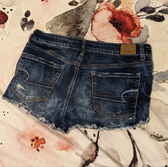 Hi-rise Shortie American Eagle Shorts Size 8 - Picture 7 of 12